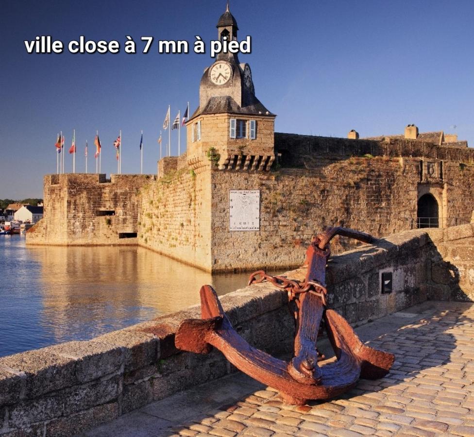 Appartement Vue Mer Concarneau Exteriör bild